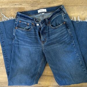 Curve Love, Abercrombie and Fitch JEANS/ 90s straight, mid rise
